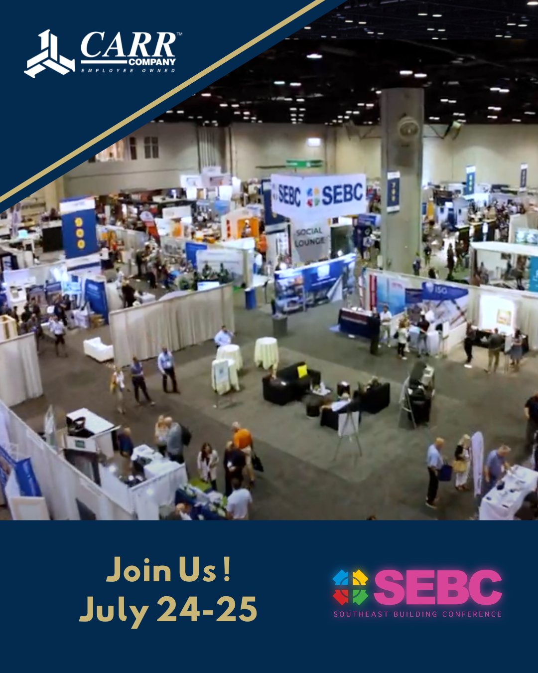 CONNECT WITH THE CARR COMPANY TEAM AT SEBC