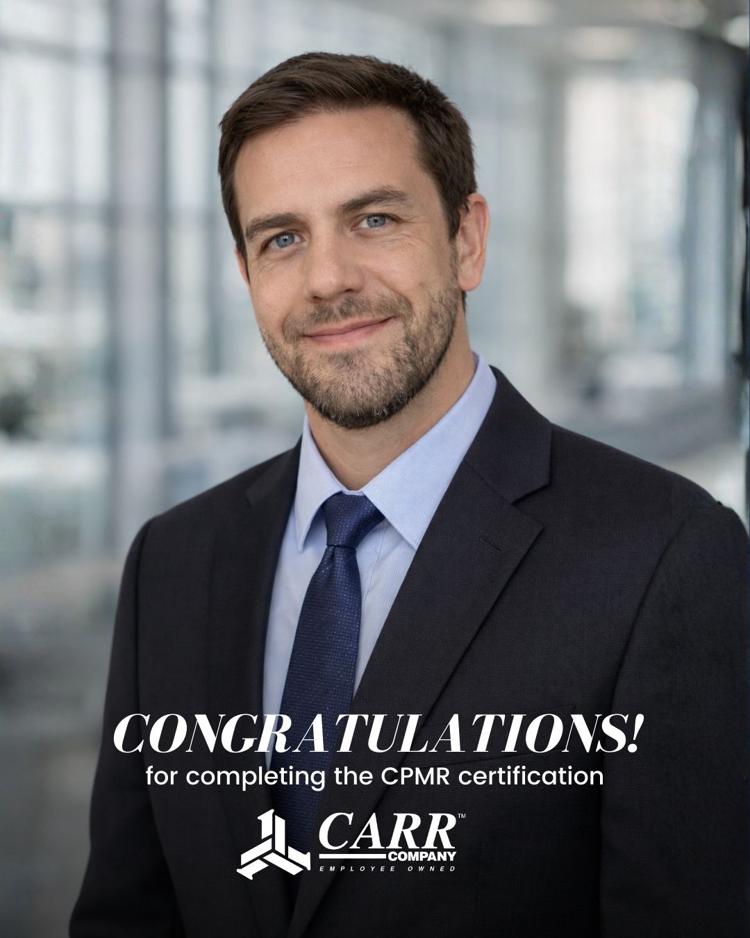 ROBERT MYERS EARNS CPMR CERTIFICATION AFTER COMPLETING RIGOROUS THREE-YEAR PROGRAM